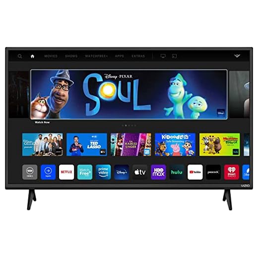 VIZIO 24-inch D-Series Full HD 1080p Smart TV with Apple AirPlay and Chromecast Built-in, Alexa Compatibility, D24f-J09, 2022 Model