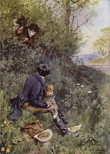 Affiche impression prints toile de Charles Edmund Brock pour décoration salon 60x90cm