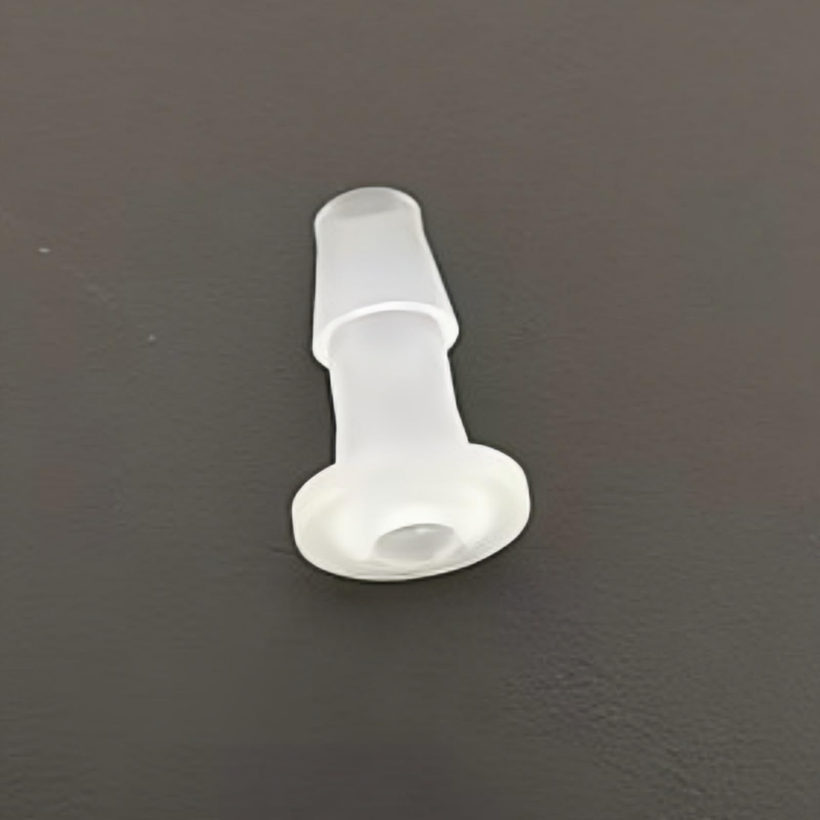 50-Pack Clear PP Hose Barbed Plug 1/16inch Hose ID Fitting for Laboratory, Food Machinery, and More(3.2mm)