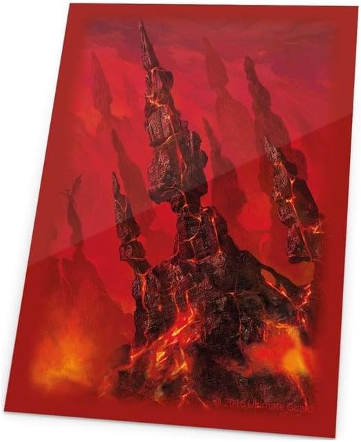 Ultimate Guard - Magic: The Gathering - Lands Edition Sleeves (80 Pack), Mountain, One Size