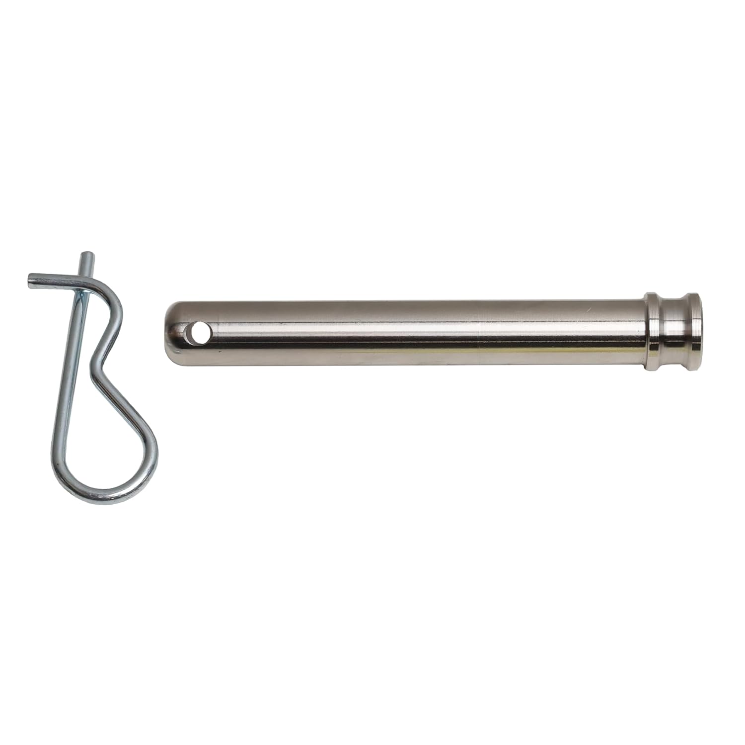 GEN-Y GH-099 5/8" x 4" Hitch Pin with Self-Locking Twist Clip - Stainless Steel, USA Made