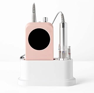 Nail Drill Holder and Grinding Bit Storage Box | 8-Bit Organizer for Nail Drill Machine | ABS Desktop Storage Case for Home & Salon Use