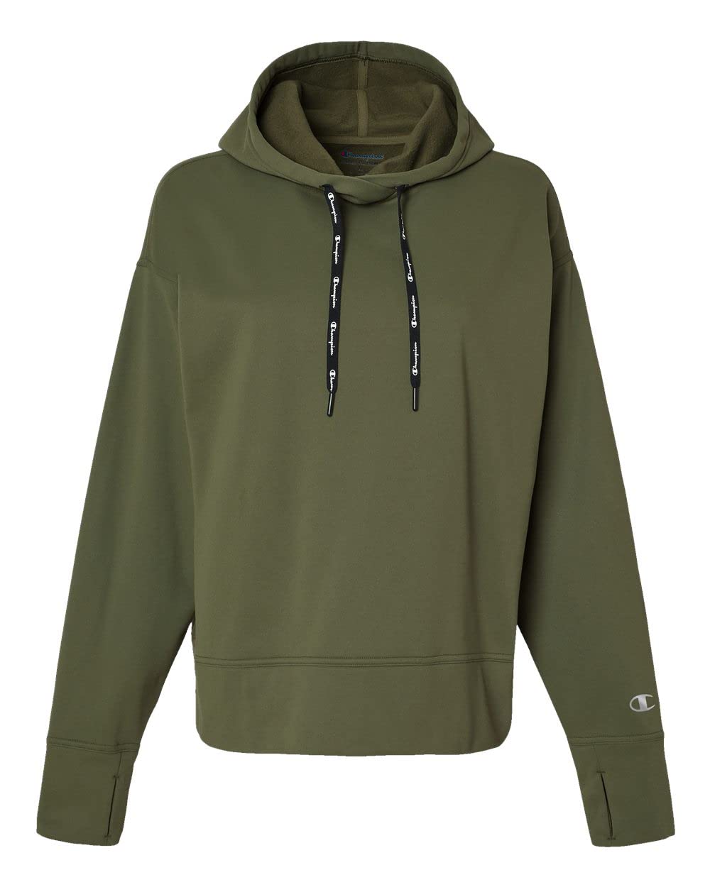 Champion Damska sportowa bluza z kapturem, świeża oliwka, M, Świeża oliwka, M