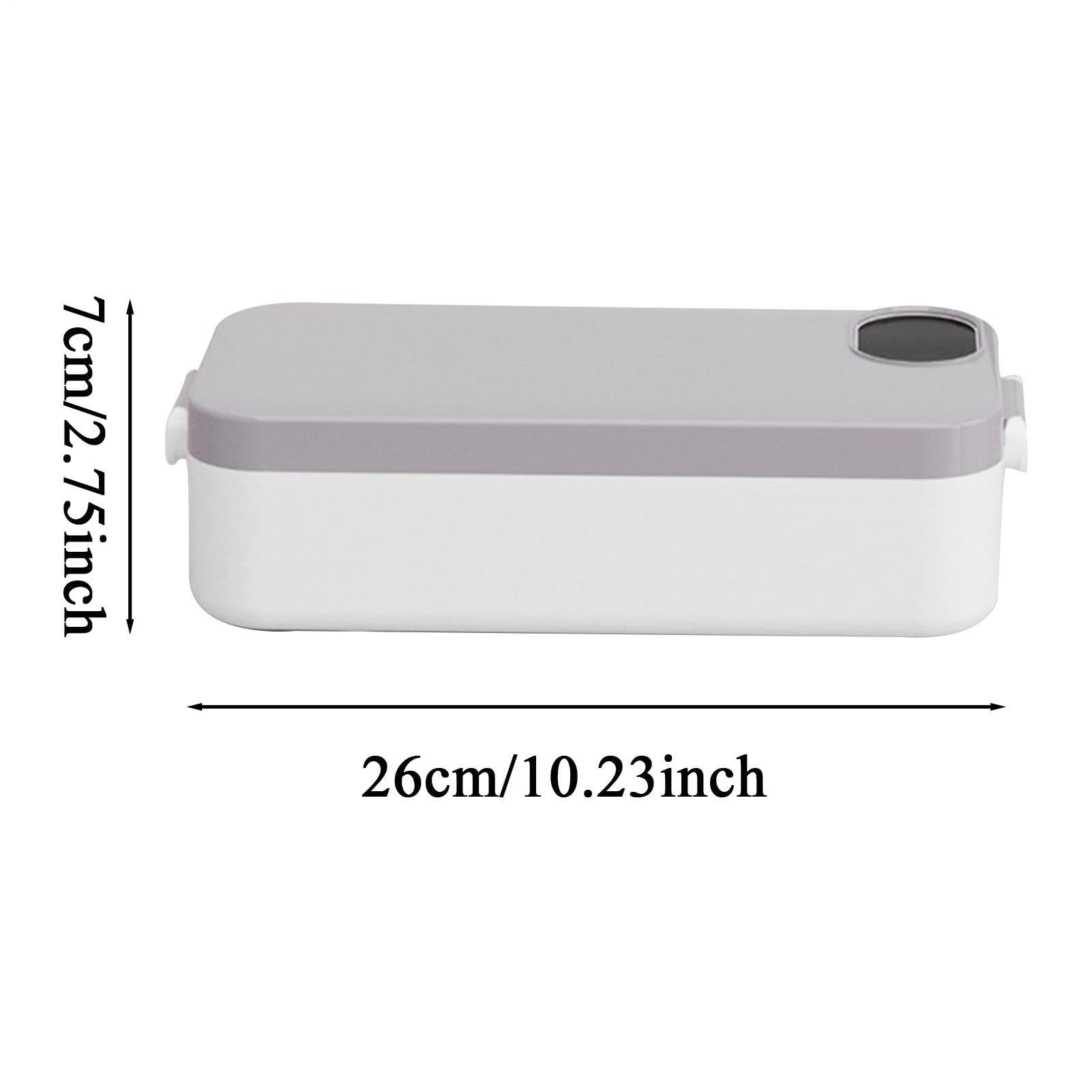 térmica recargable, calentador eléctrico de acero inoxidable, solución portátil para almuerzo, para trabajo, viajes, escuela, preparación de comidas