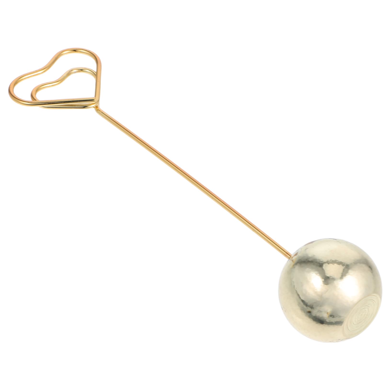 Cabilock Table Top Picture Holder Luxurious Heart Shaped Stand for Weddings Birthdays Anniversaries and Events Compact Design for Space Efficient Dining Decor