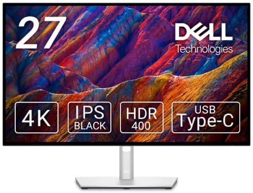 Dell U2723QE 27インチ 4K USB-C ハブ モニター