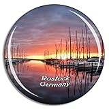 rostock 3d drucker SOUVENIR - Sie können jede Stadt, die Sie bereist haben, als Andenken an die Stadt erinnern. Und es ist eine sinnvolle Kollektion. Mit starken Magneten. Kann auf jedem Metall oder magnetischer Oberfläche haften.