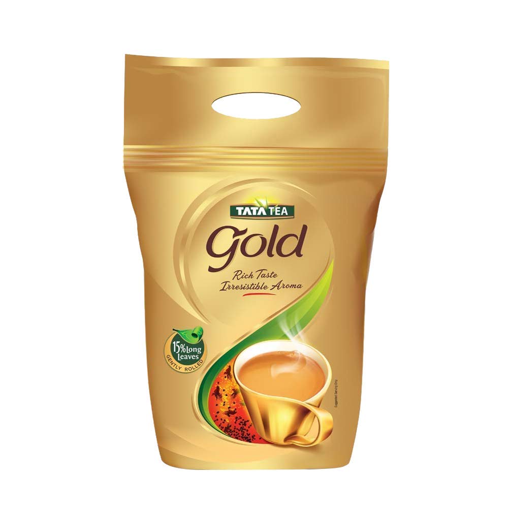 Tata Tea Gold 1000g lot de 2 pour vos rituels de dégustation matinaux