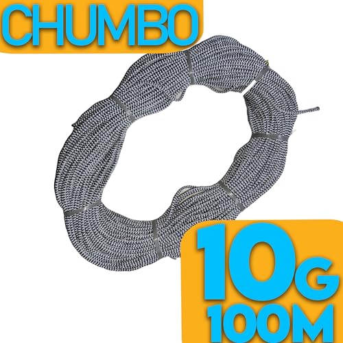 Tralha Chumbo 10gr Redes Pesca 100m Corda Pesada Maromba 1kg