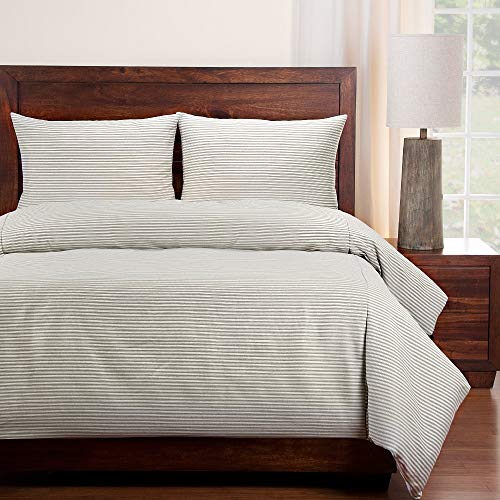 HNU 1 Pc Traditional Style Greige Cal King Duvet Cover,