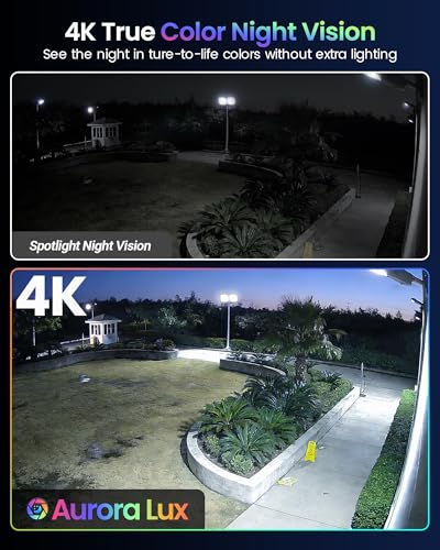 Image of ZOSI 32CH 4K PoE Security Camera System, 32pcs 8MP True Full Color Night Vision Outdoor PoE Cameras, Spotlight Siren, Person Vehicle Detection, 2 Way Audio, 32CH NVR with 8TB HDD for 24 /7 Recording