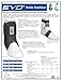 ASO EVO Ankle Stabilizer Brace (Small - Black) by Medspec/ASO Braces