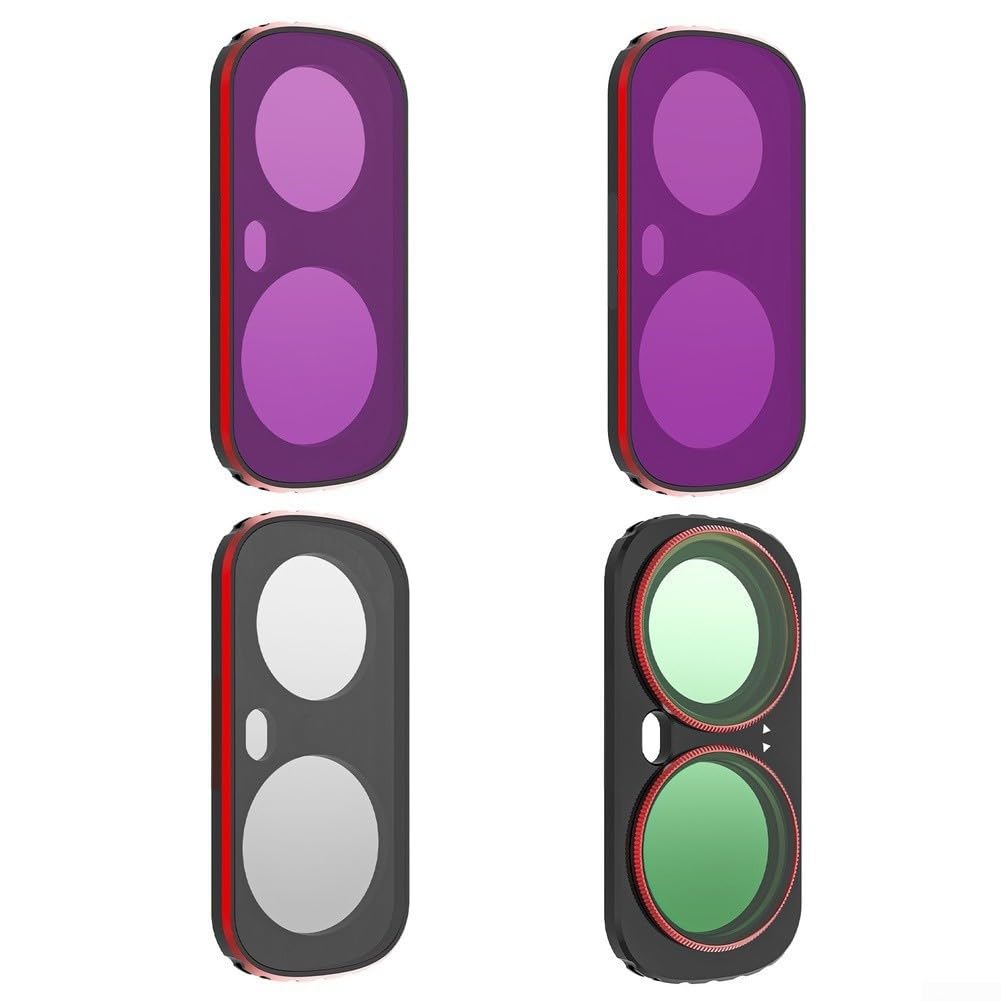 Filtros UV CPL VND para fotografía de acción al aire libre (6 piezas)