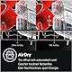 AEG Unterbau Geschirrspüler 60cm, Serie 7000, Glasschutz, Energieklasse A, Besteckschublade, personalisierte Zeit-Steuerung, leise 42dB, Wasserstopp, ComfortRails-Teleskopauszüge, FUS7676APM