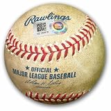 Carl Crawford Game Used Baseball 8/30/13 Dodgers Hit Single vs. Padres HZ162918 - MLB Game Used Baseballs