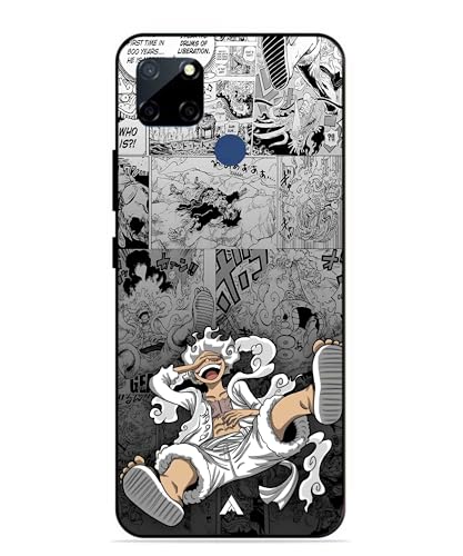 Image of Premium Anime 2 Case for Realme Narzo 20 (Glossy Finish) Soft-Touch Metal TPU Back Cover, Shockproof, Designer, Aesthetic Mobile Phone Case