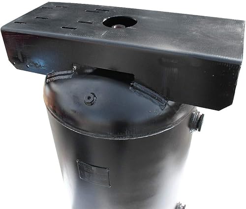 Miniatura 4 de Tanque de aire vertical industrial del receptor del compresor de aire de 60 galones clasificado para 200 PSI con ASME codificado