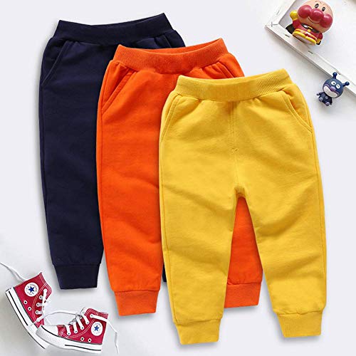 DCUTERQ Baby Boys Girls Sweatpants Casual Cotton Pure Color Sport Jogger Pants Athletic Trousers with Pockets2