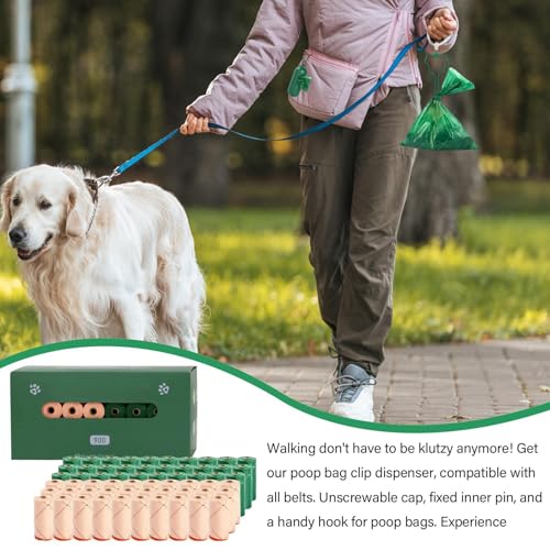Sacs à déjections canines de qualité supérieure : 60 rouleaux hermétiques