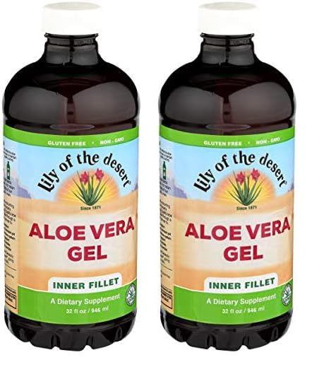 Lily Of The Desert Aloe Vera Gel 32 oz (Pack of 2)