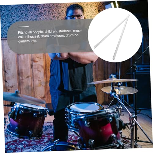Baquetas de aleación de aluminio para percusión 1 par miniatura 6