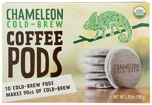 Chameleon Cold-Brew - Organic Cold Brew Coffee Pods - 10 Pod(s)