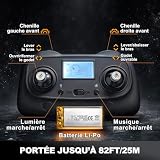 Womaqu chargeuse sur chenilles 1:50, godet métal, 2 batteries photo 6