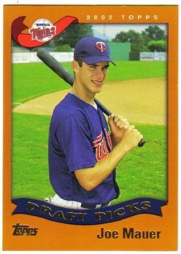 2002 Topps #622 Joe Mauer RC - Minnesota Twins (RC - Rookie Card) Baseball Cards