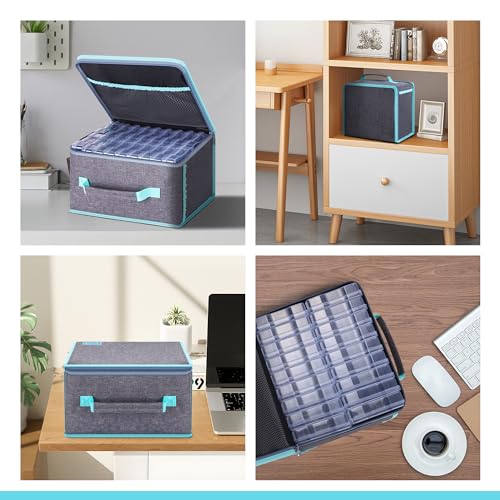 Joelver Maker 21977 Photo Storage Box 4X6, Clear 18 Inner Extra Large Organizer Acid-Free Photo Keeper Storage Case thumb #4