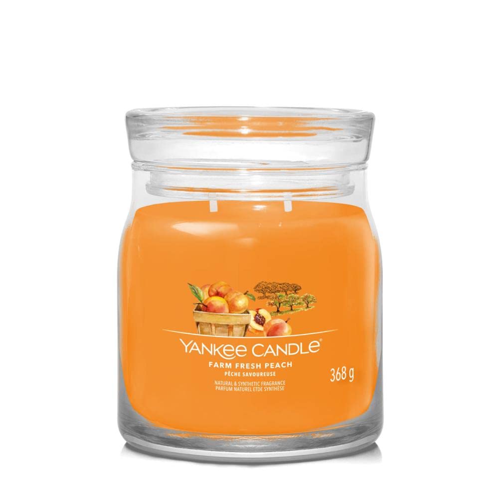 Yankee Candle Pêche fraîche pour une ambiance estivale cocooning