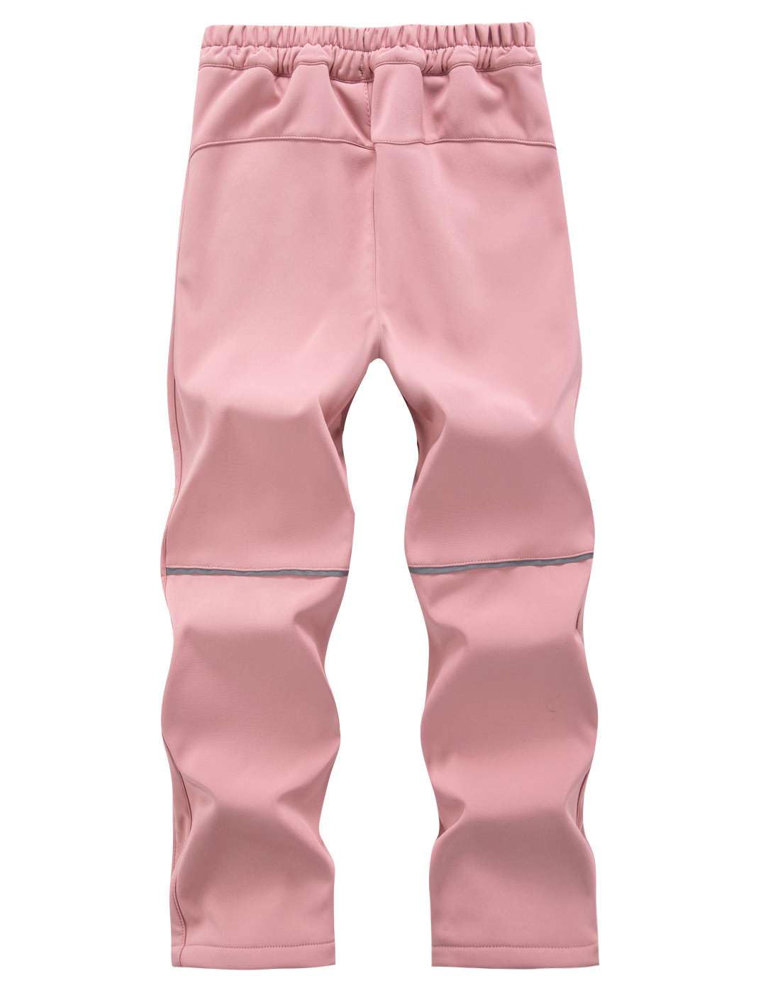 Echinodon Kinder Softshellhose Gefüttert Hose Wasserabweisend Winddicht Warm Jungen Mädchen Outdoor Wandern Hose Herbst Winter