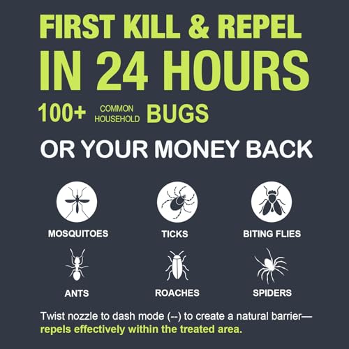 Image of 1.5 Gal Organic Peppermint Oil Spray for Bugs - Natural Insect Repellent & Pest Control for Ants, Roaches, Spiders & More, Indoor & Outdoor for Home, Car, Bedroom & Yard, Pet-Safe Ant Repellent Spray