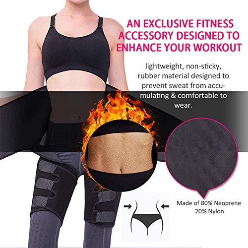 Faja para soporte de ingle y cadera negra talla S miniatura 6