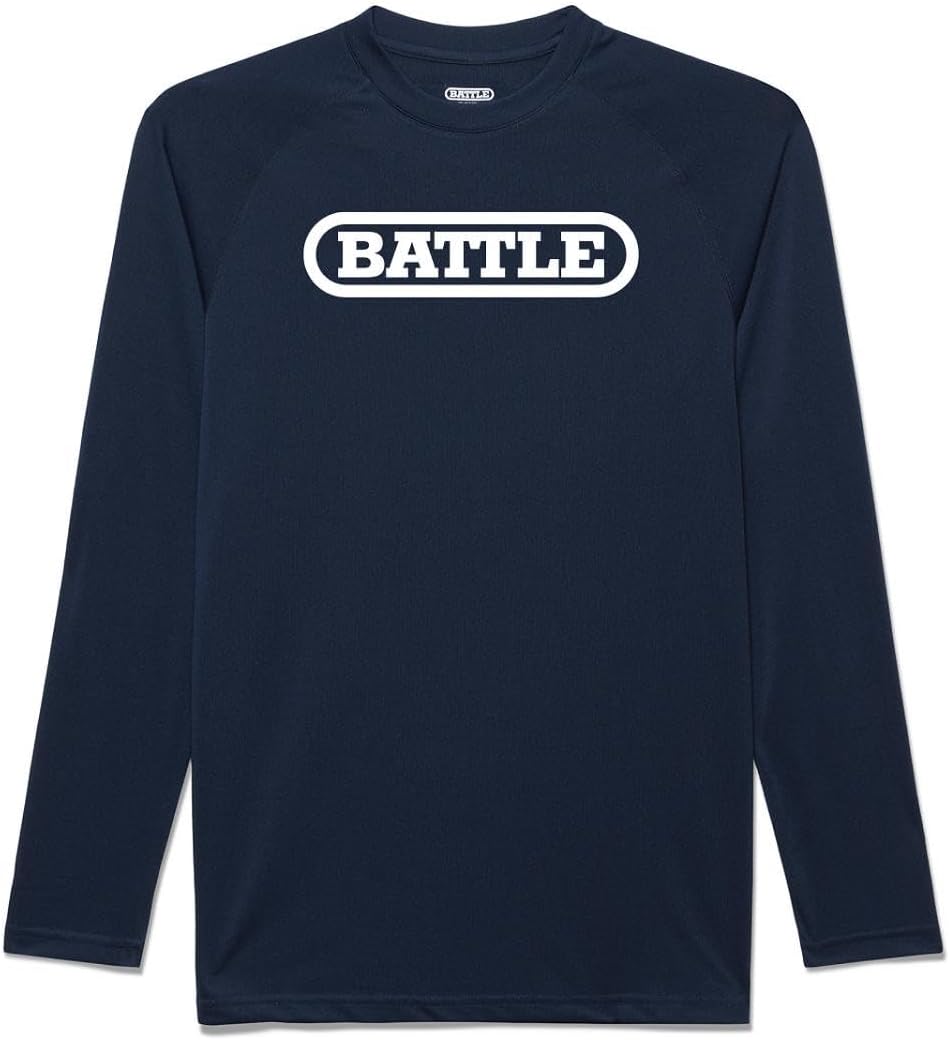 Battle Kids' Big Logo Performance Long Sleeve