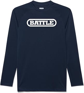 Battle Kids Big Logo Performance Long Sleeve