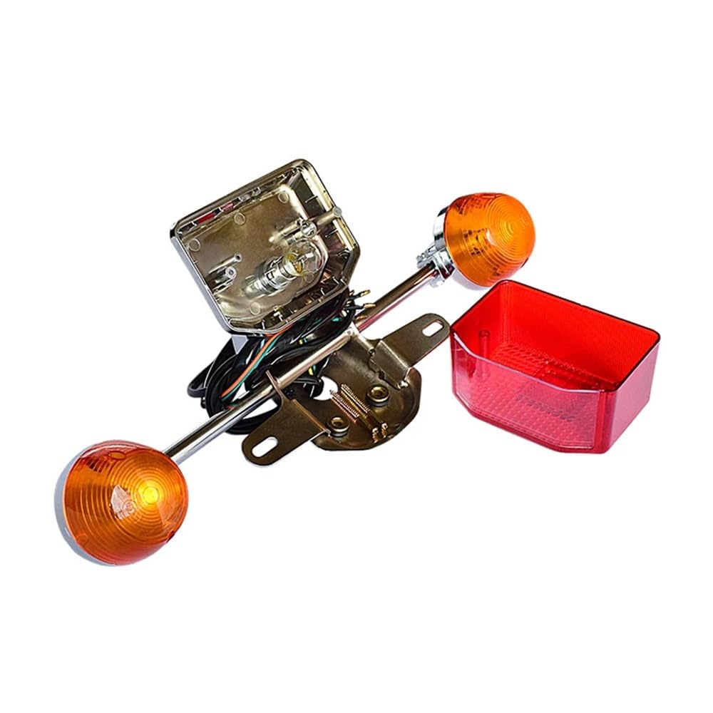 Segnale Luce Freno Lampada Di Coda Del Motociclo Luce Arresto Freno Posteriore Per SDH125 CM125 Con Luci Svolta 12V Illuminazione Decorativo Universale