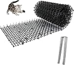 Dissuasore per Gatti, 200 x 28 cm Repellente per Gatti, Plastica Repellente Gatti, Dissuasori per Gatti, Anti Gatto Giardino Adatto per Prato Giardino Interno Esterno