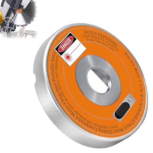 Miter Saw Laser Guide,Rechargeable Type-C Port Miter Saw Laser Guide Fits for 7-1/4, 8, 8-1/4, 10 and 12-Inch Miter Saws, Sliding Compound Miter Saws, Cutting Saws and Portable Saws