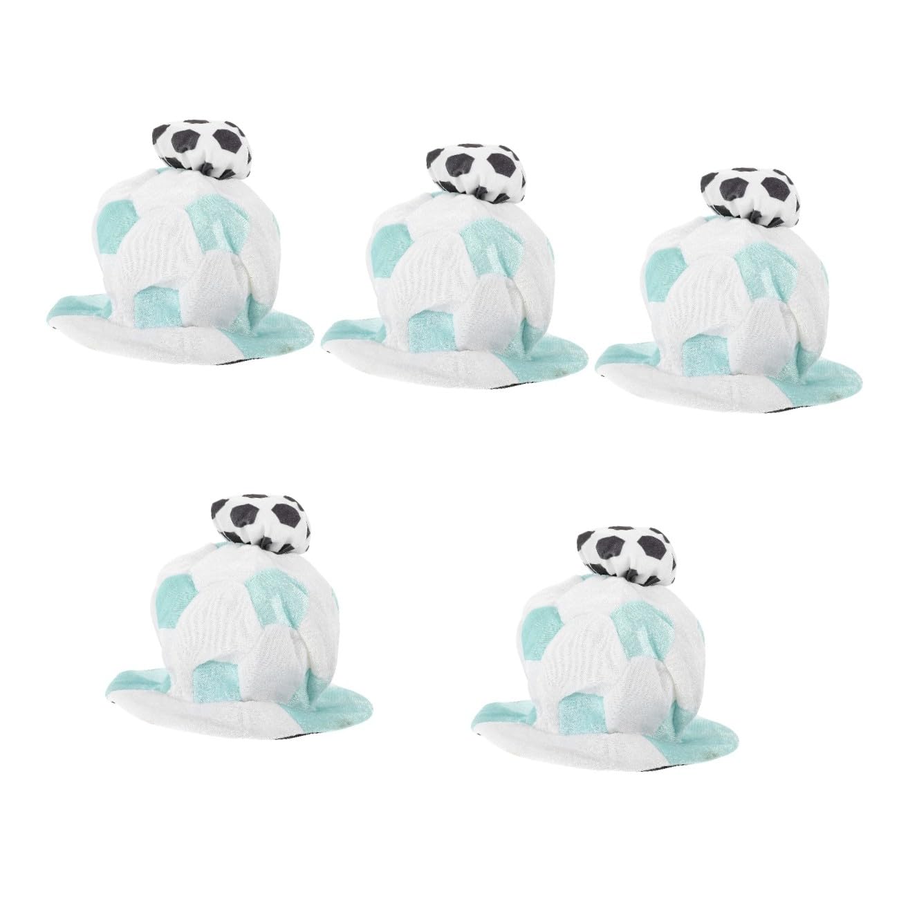 ibasenice 5pezzi Cappello Sportivo Divertente per di Calcio Accessorio Costume per Eventi Sportivi Cappello Pile Leggero e Traspirante per Feste e Celebrazioni Argentina