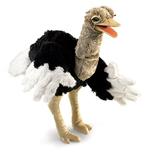 Folkmanis Ostrich Hand Puppet