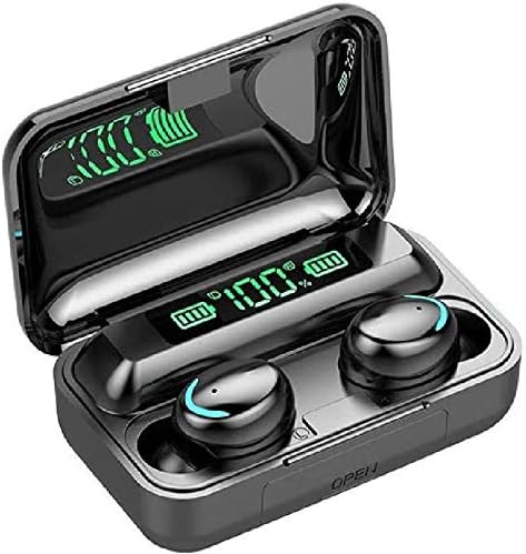 MDNS Wireless TWS Bluetooth 5.0 Earbuds, Sport Headphones With Battery Charging Case, Matte Design