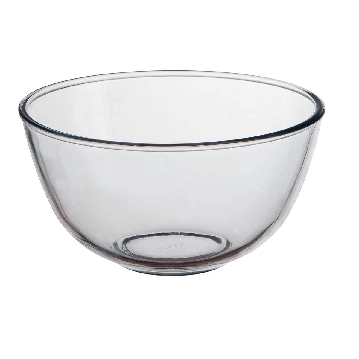 2x Pyrex Classic Fridge Freezer Oven Microwave Dishwasher Glass Mixing Bowl 3L