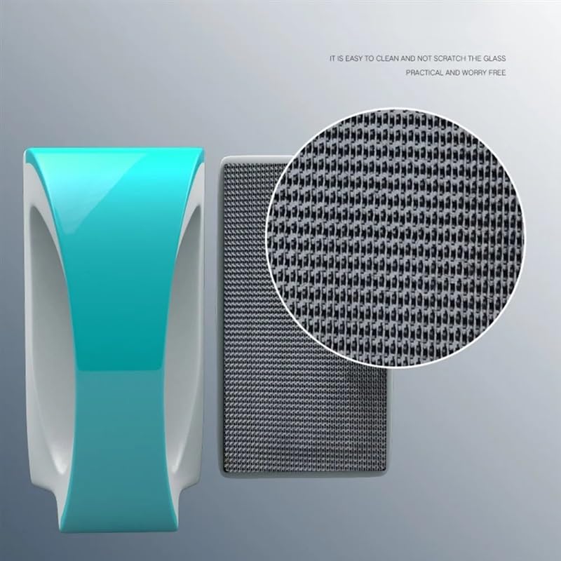Lavavetri magnetico riutilizzabile Lavavetri Spazzola for la pulizia dei vetri Lavavetri for finestre Strumento di pulizia portatile Tergicristallo for la casa for finestre e superfici in vetro Facile