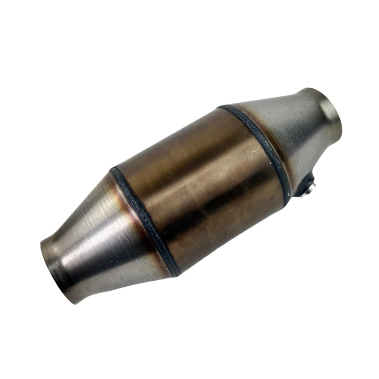 katalizator samochodowy katalizator akcesoria 4 2,5" 200 CPSI Wysokoprzepływowy katalizator wyścigowy z rdzeniem metalowym, wysokowydajny katalizator sportowy