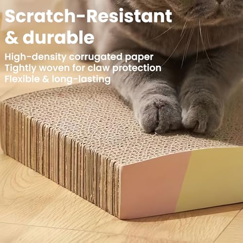 Image of 2 Pack Stainless Steel Cat Litter Box with High Sides - Metal Cat Pan, Large Indoor Litter Tray, Never Absorbs Odor, Pet Toilet Supplies Smooth Surface for Kitten, Kitty, Rabbit 23.6 inch 16 inchx8 inch