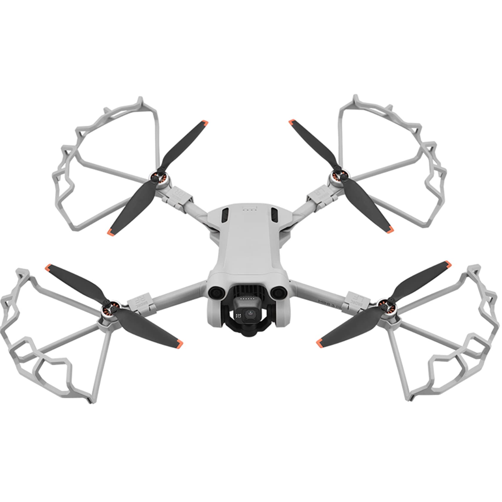 Hensych 4PCS Quick Release Half Encirclement for Mini 3 Pro Propeller Guard,Propeller Protector Wing Fan Protective Bumper Cover Anti-collision Ring Blade Cage Kit for Mini 3 Pro Drone