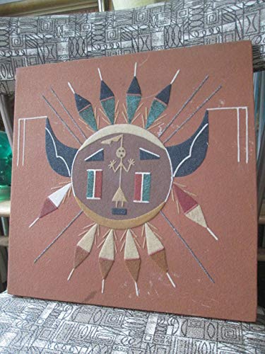 Amazon.co.jp: レア！ネイティブアメリカン サンドペイント砂絵