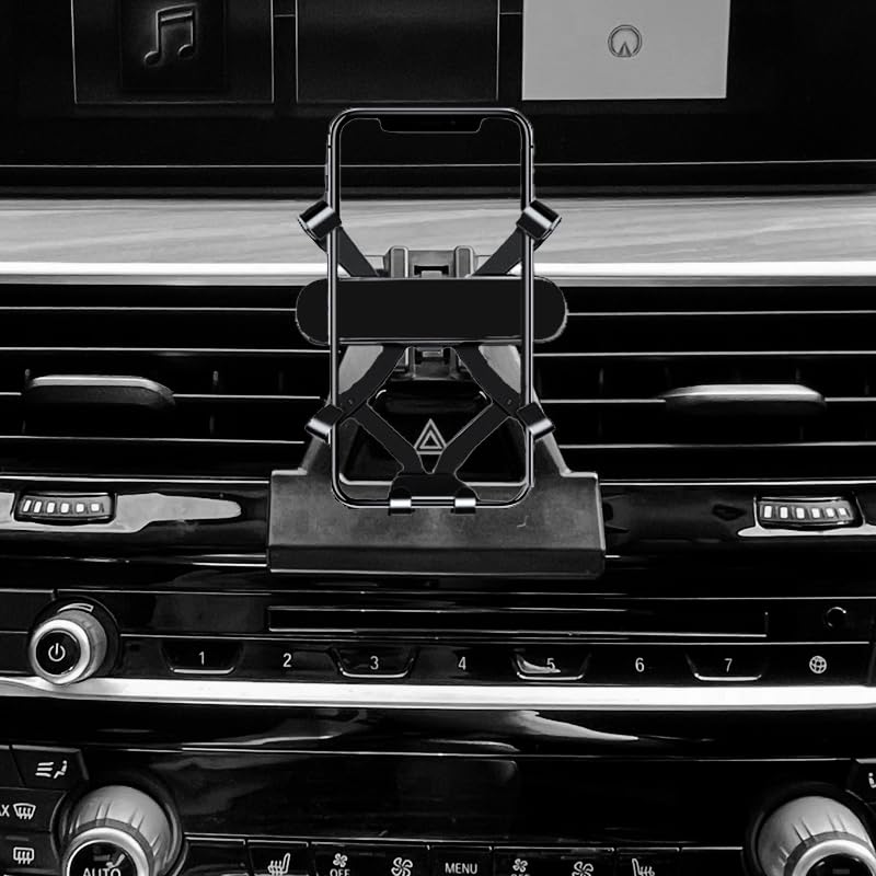 JNGXQ car Phone Holder Compatible with 2011-2023 BMW 5 Series Phone Mount Interior Accessories F10 G30 G32 528I 535I 530E 540I Phone Stand Vent (for 2018-2023 5 Series G30/6GT G32)