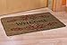 Welcome Coir Doormat by Castle Mats, Size 18 x 30 inches, Non-Slip, Durable, Made Using Odor-Free Natural Fibers