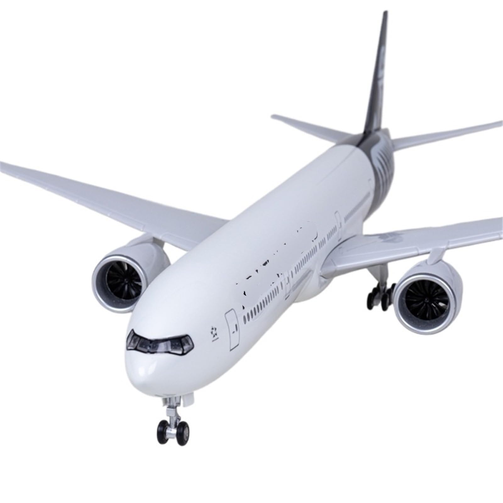 Generico Modello pressofuso di aereo B777 Air - Scala 1/157, 47 cm, da collezione per adulti(B777 W LED)